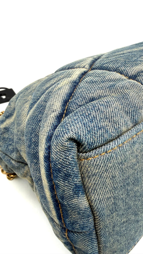 Loulou Denim Puffer
