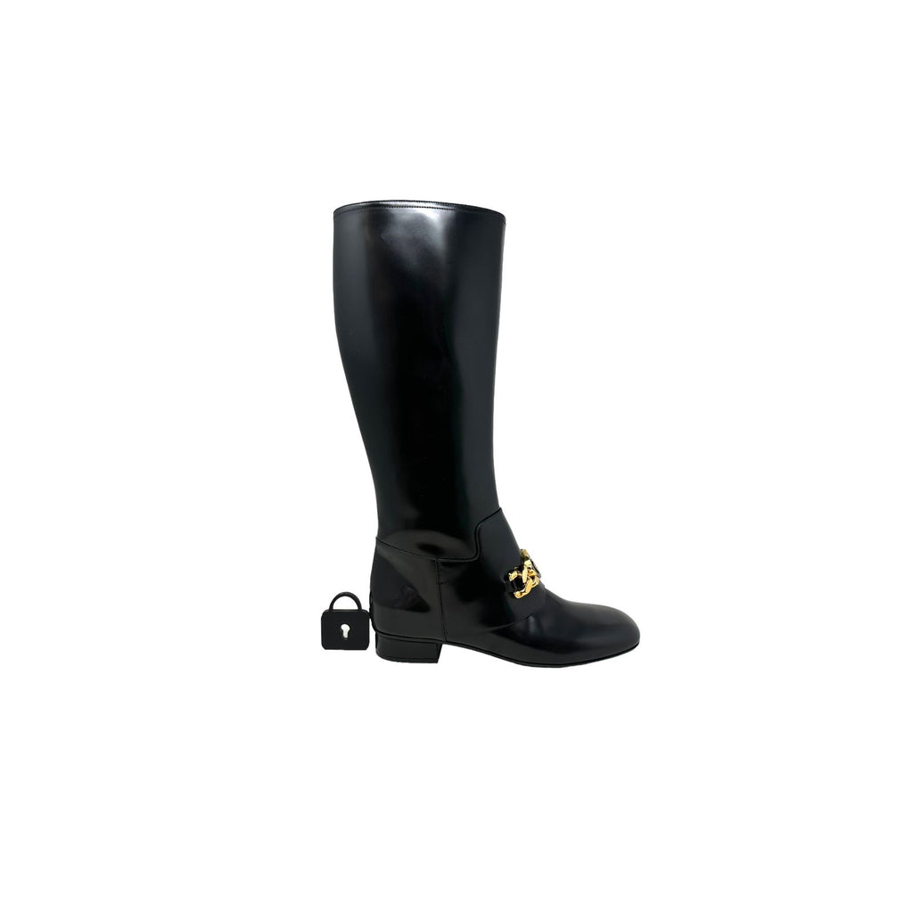 GG Interlocking Knee Boots T40 Eu