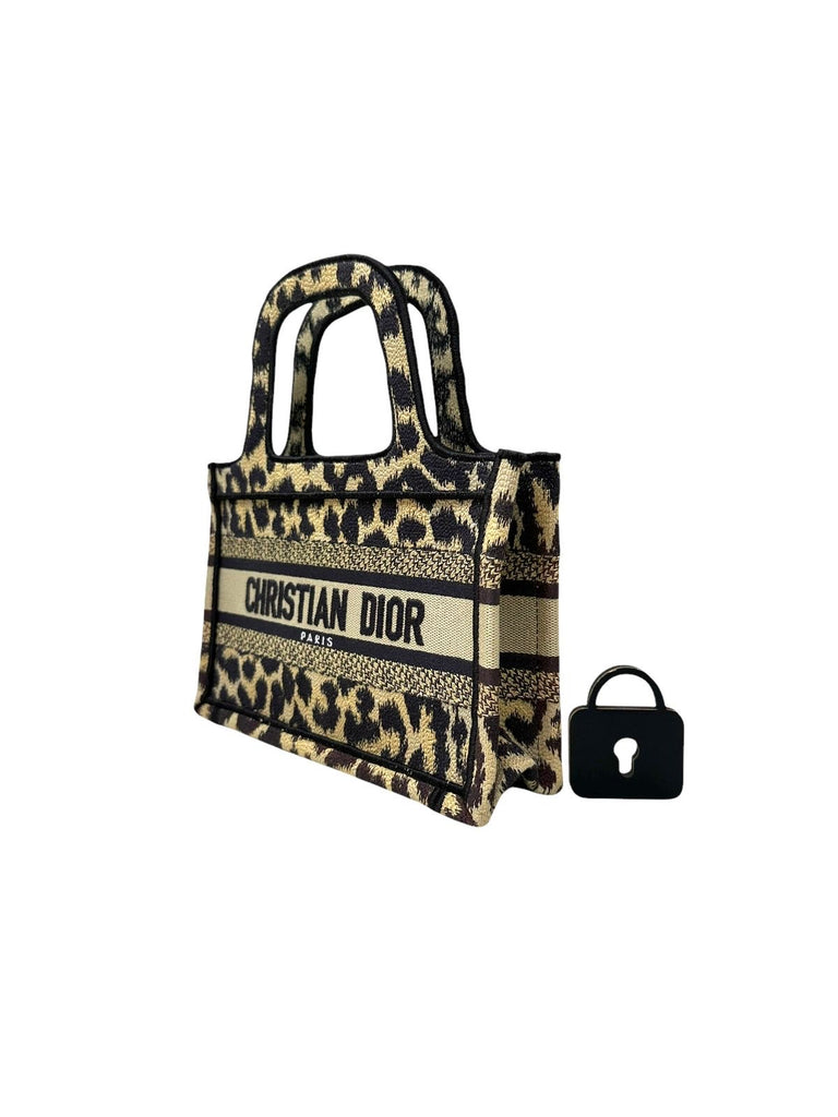 Book Tote Mini Animal Print