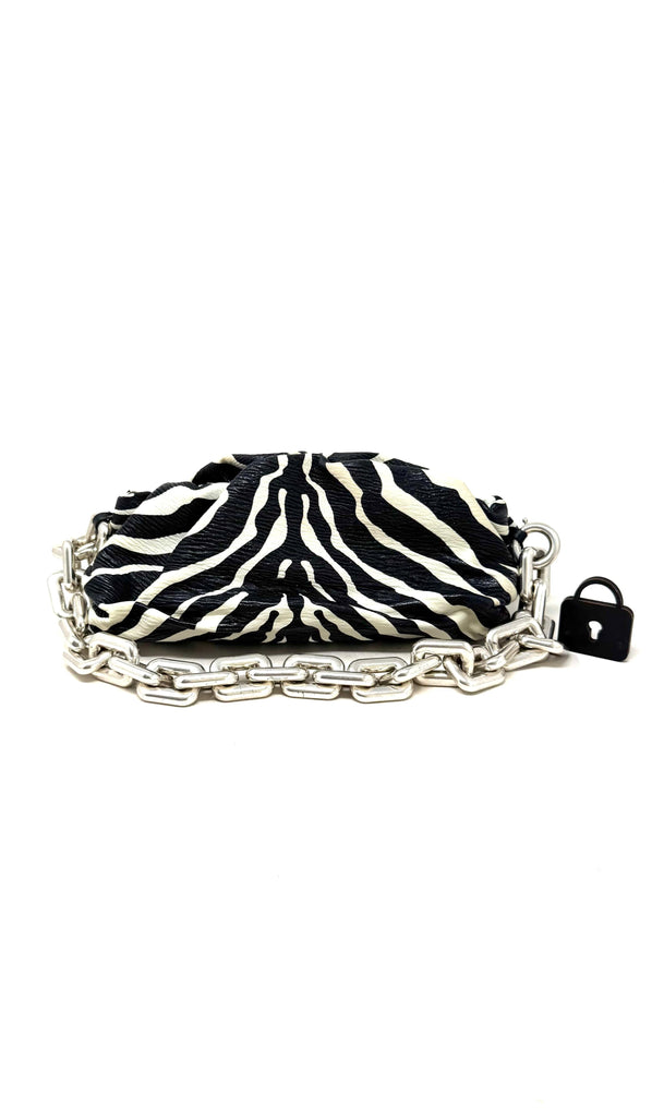 Chain Pouch Zebra