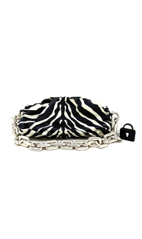 Chain Pouch Zebra