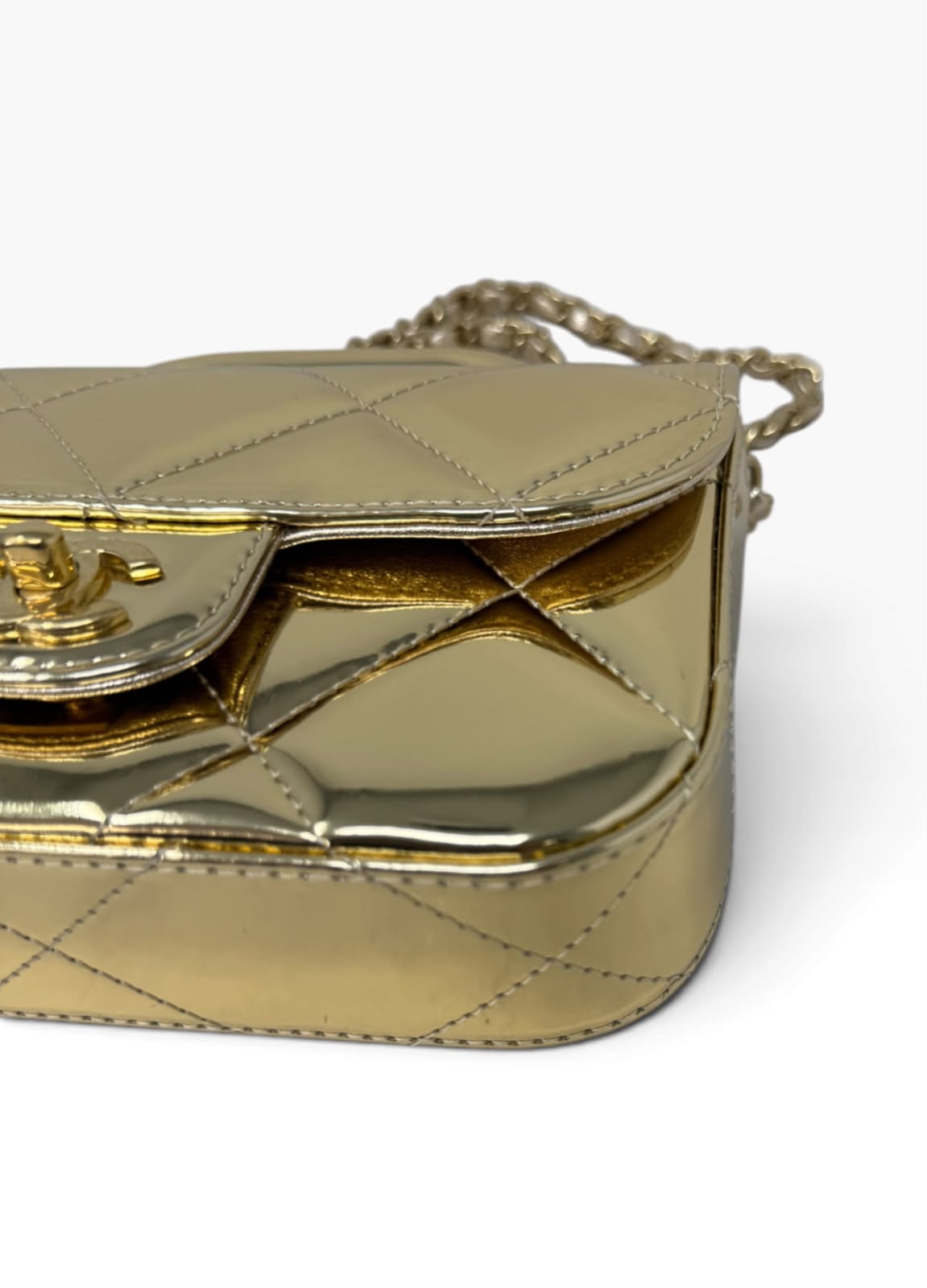Mini Top Handle Flap Bag