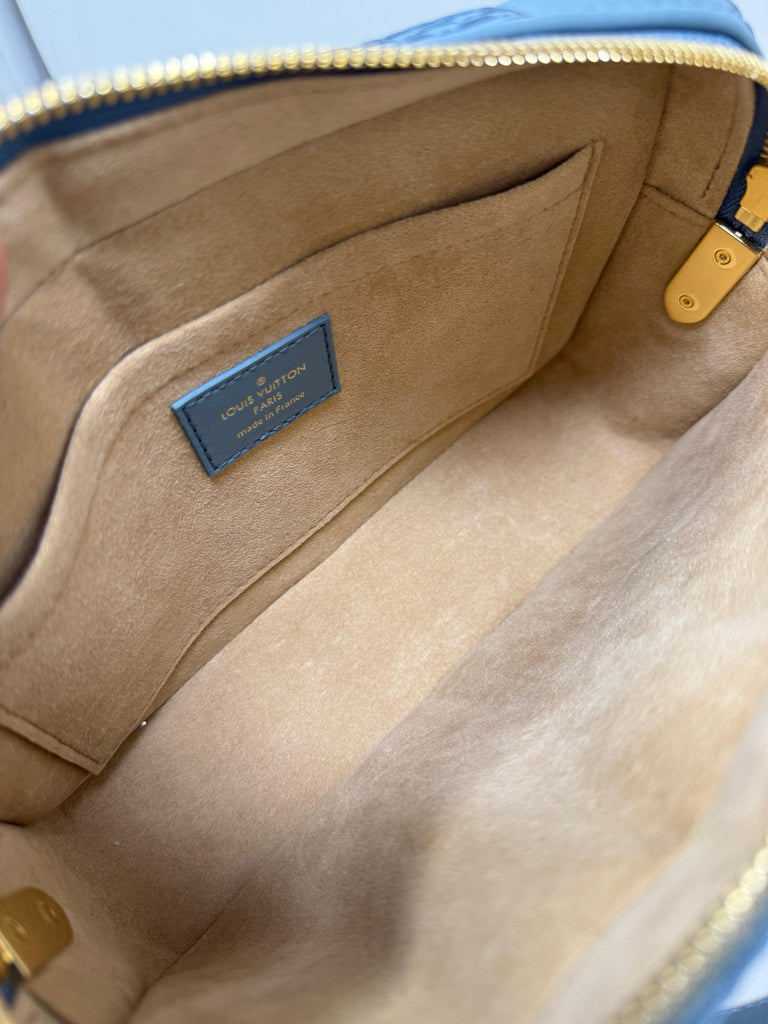 Damier Troca Cuit Bleu