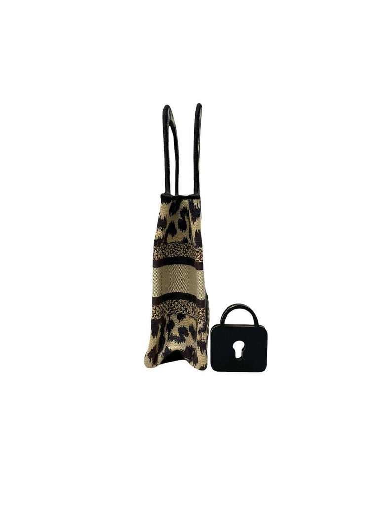 Book Tote Mini Animal Print