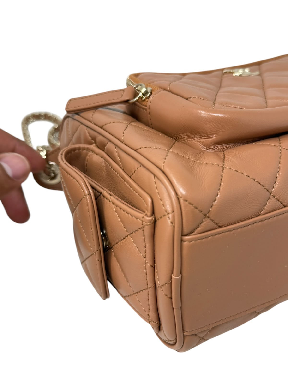 Quilted Front Pocket