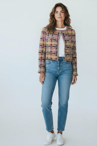 Chanel Tweed Jacket T-38