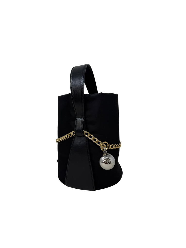 Petite Sac Noir Mini Bucket