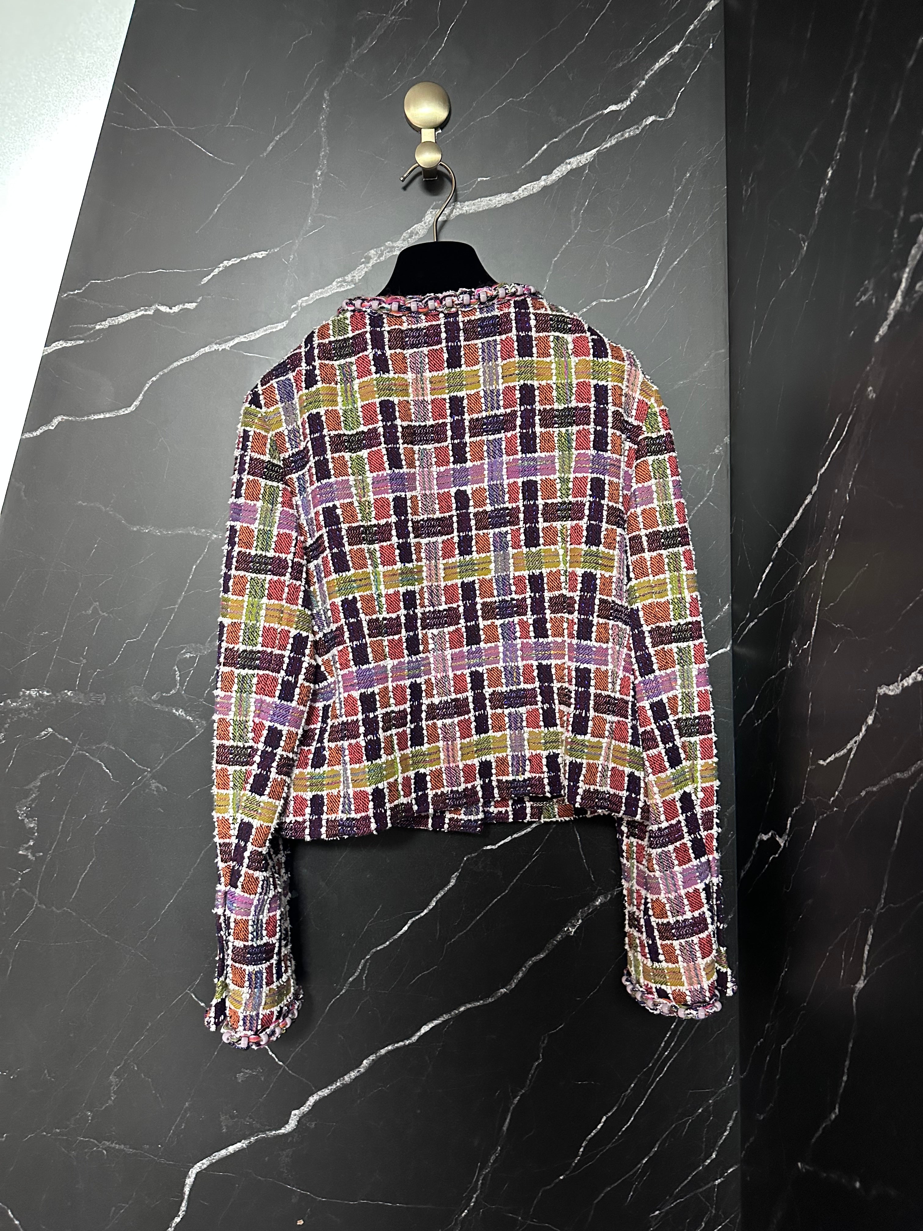 Chanel Tweed Jacket T-38