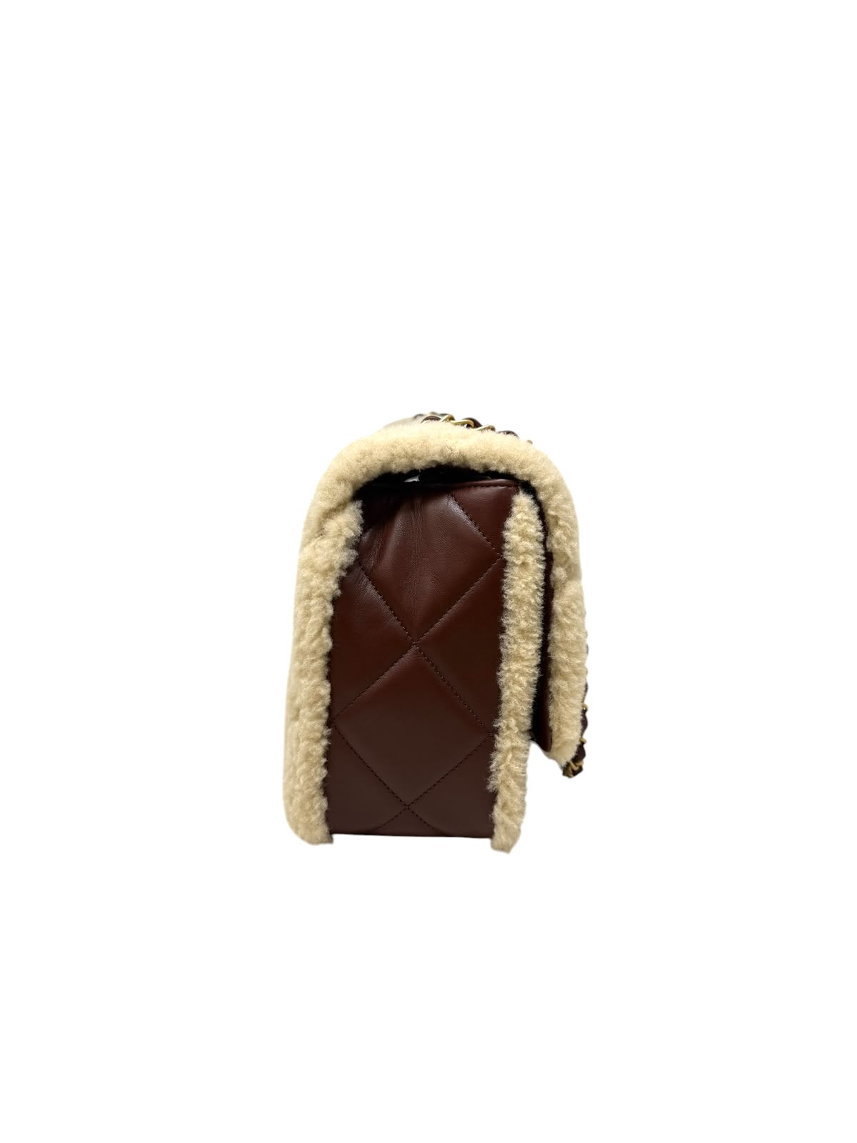 Furry Coco Flap Bag