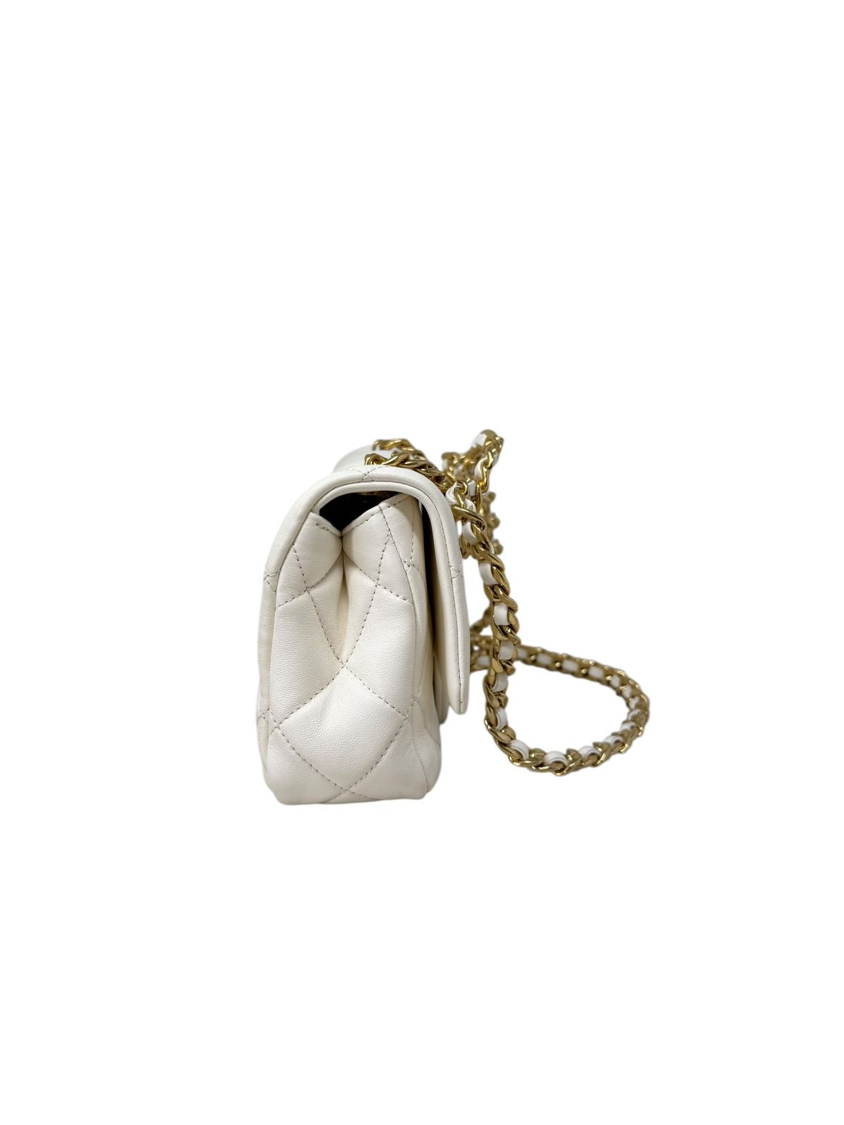 Mini Top Handle Flap Bag