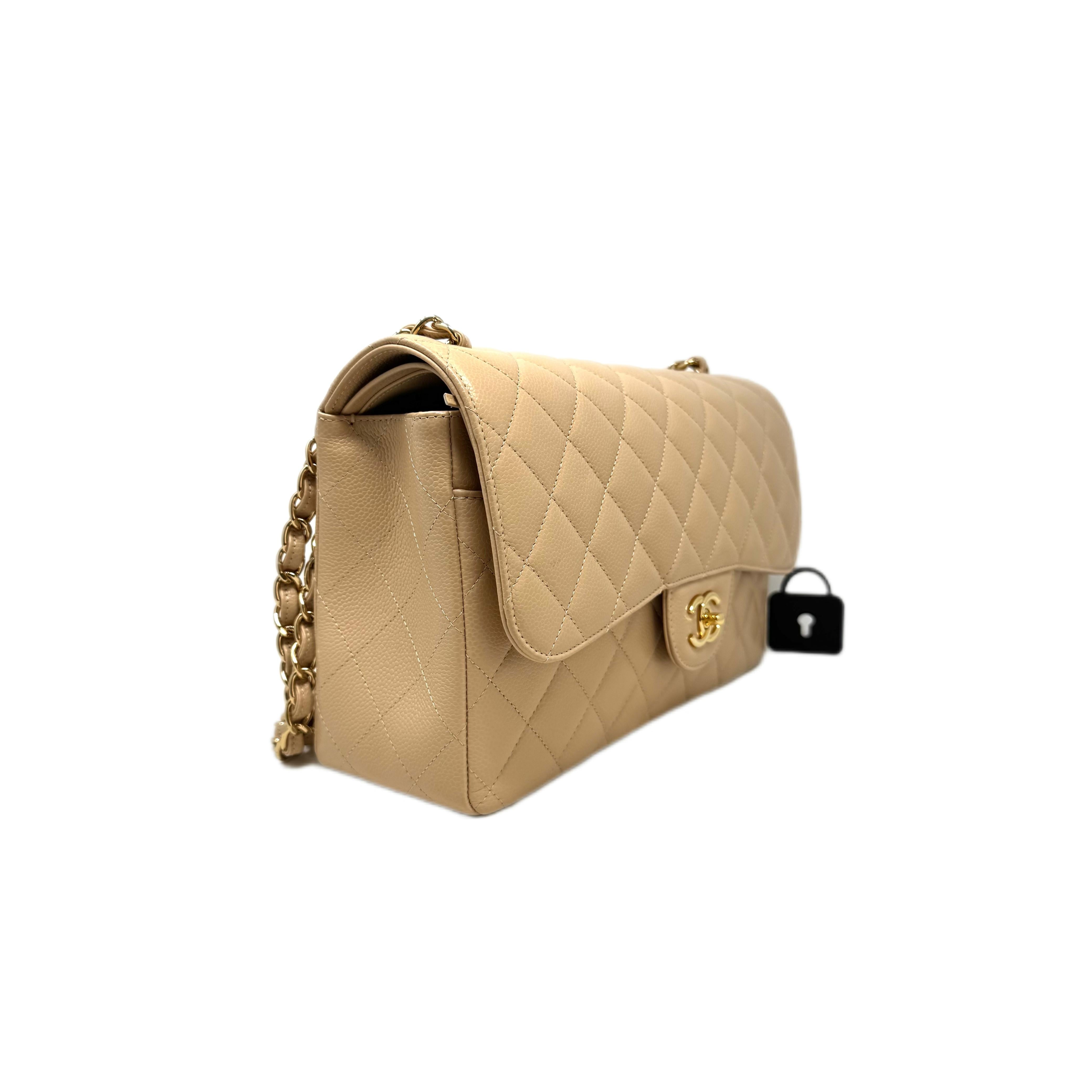 Clásica Jumbo Caviar Nude