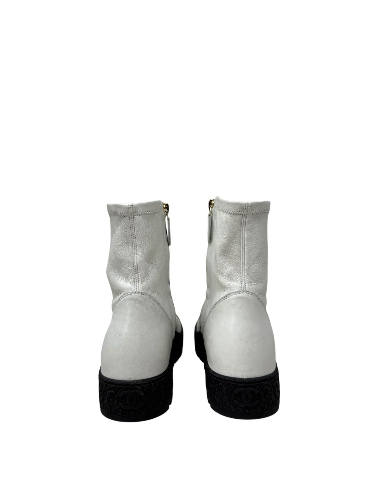 Cap Toe CC Ankle Boots T-37.5