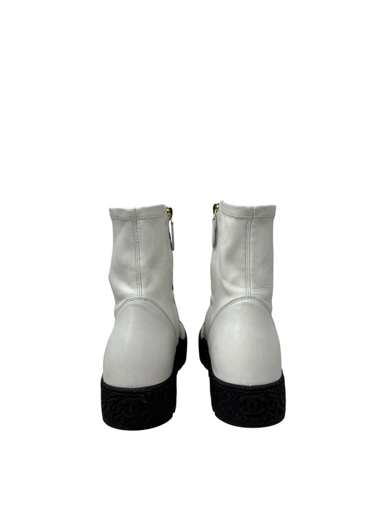 Cap Toe CC Ankle Boots T-37.5