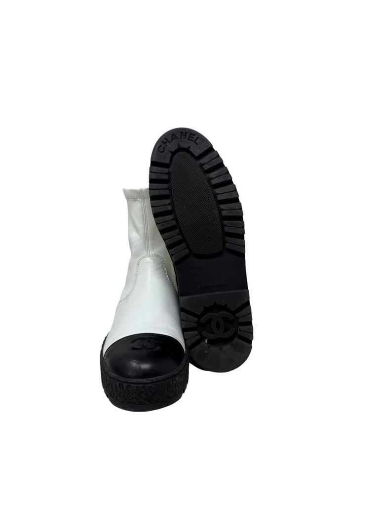 Cap Toe CC Ankle Boots T-37.5