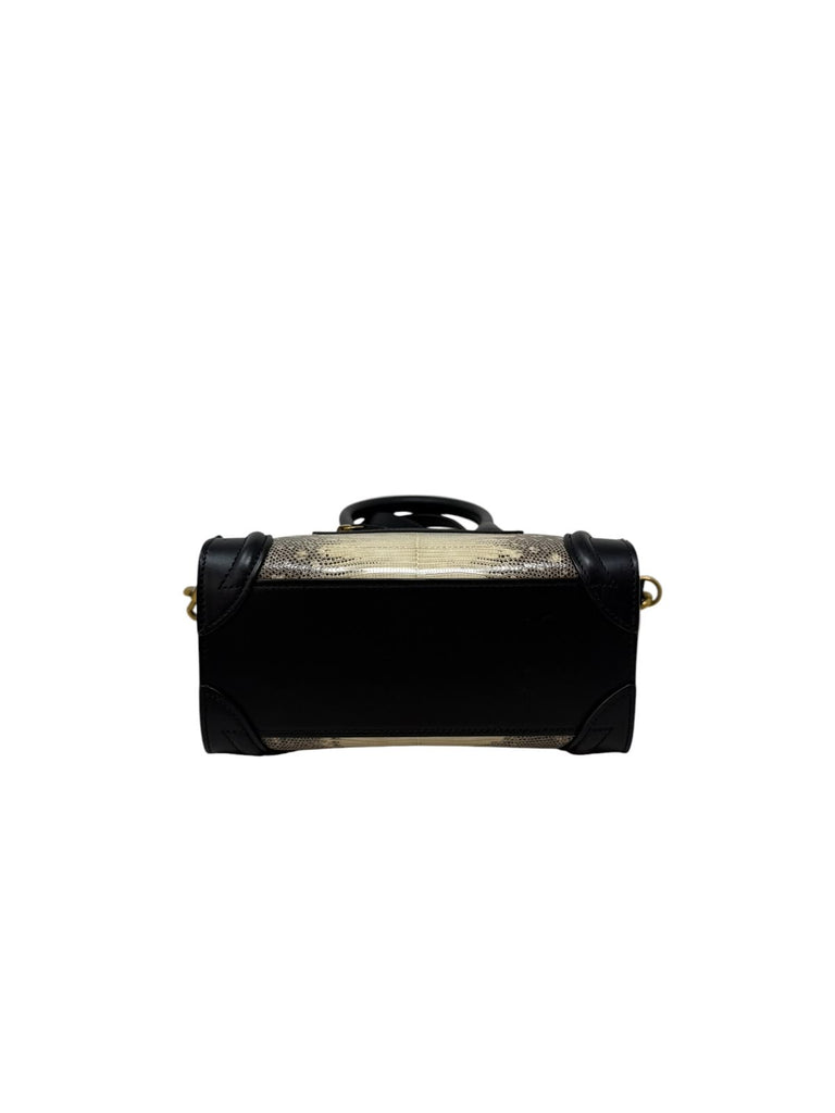 Luggage Nano Negra y Blanco