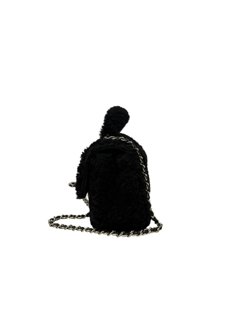 Mini Coco Handle Shearling