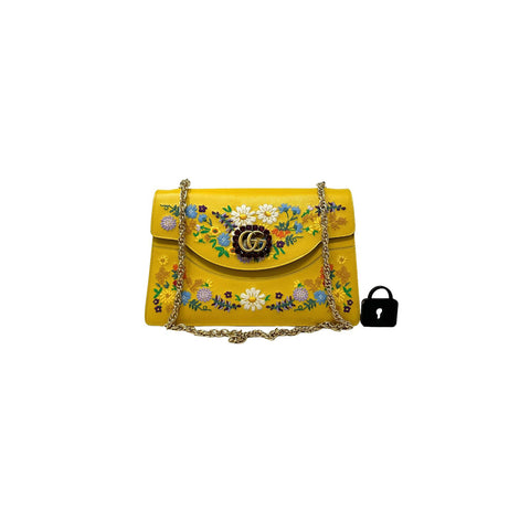 Gucci Floral Flap Bag