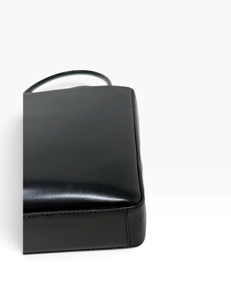 Brushed Leather Mini Tote Bag