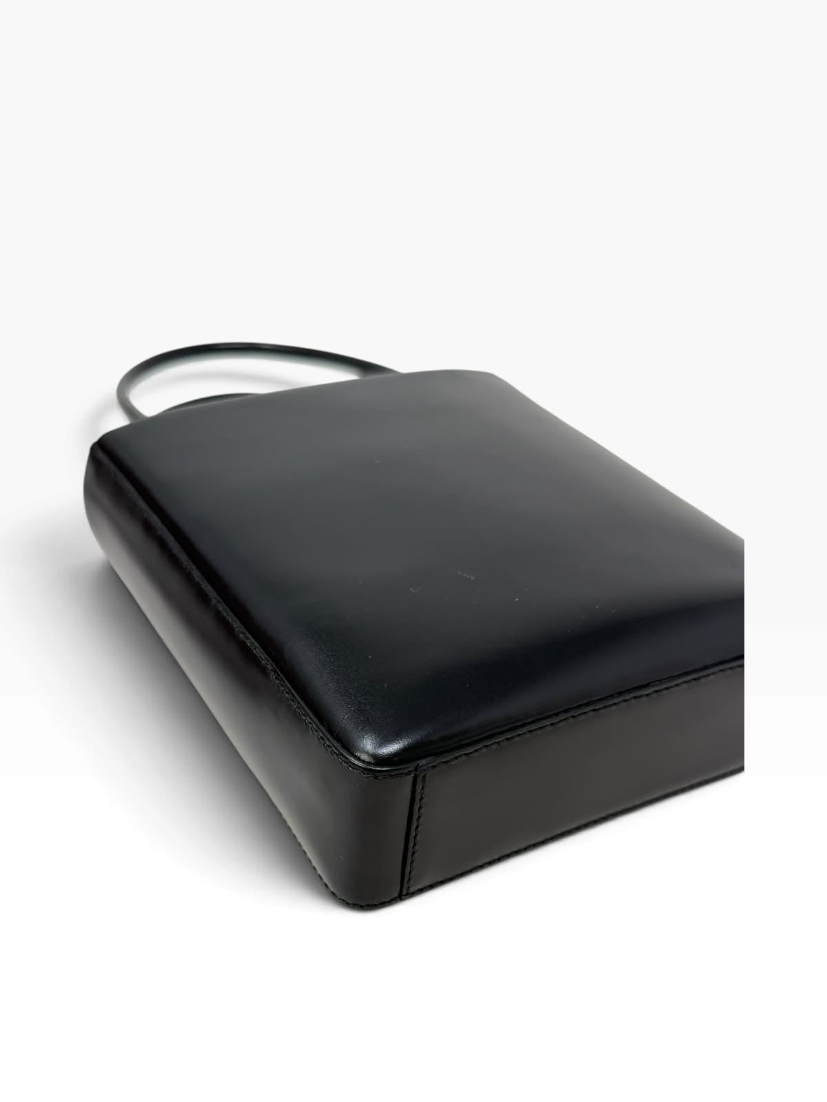 Brushed Leather Mini Tote Bag