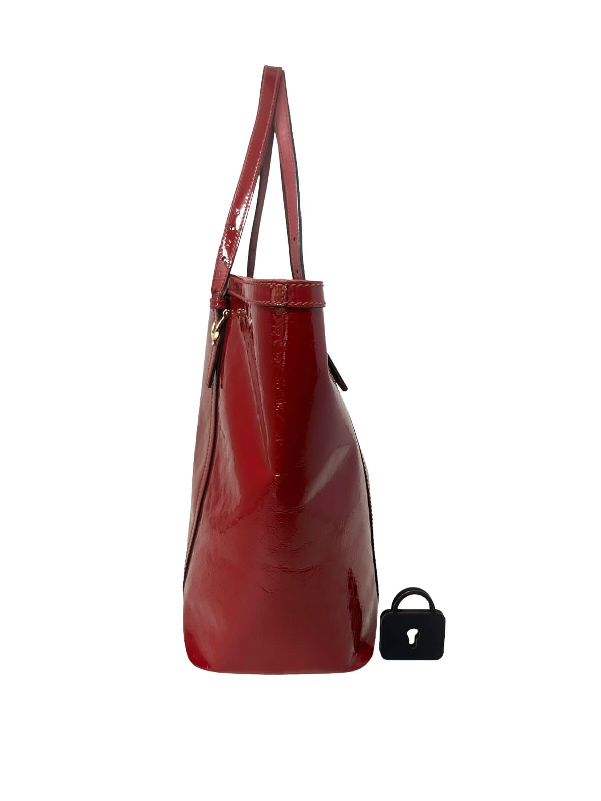 Monogram Tote Rojo