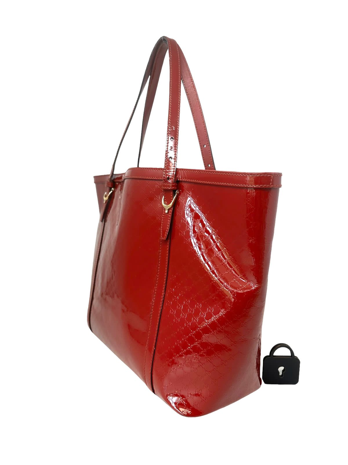 Monogram Tote Rojo