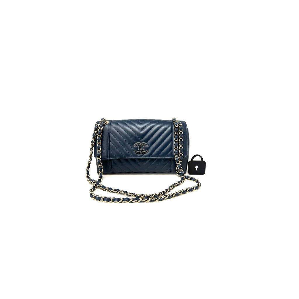 Flap Bag Chevron