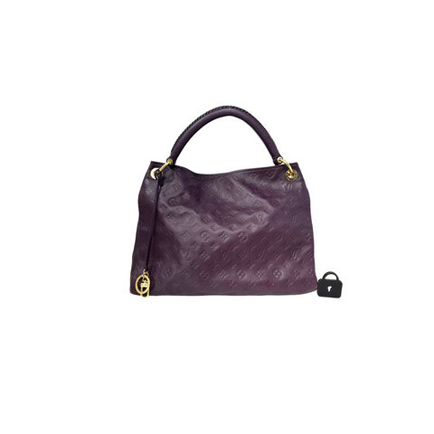 Louis Vuitton Artsy mm Purple Aube Monogram Empreinte