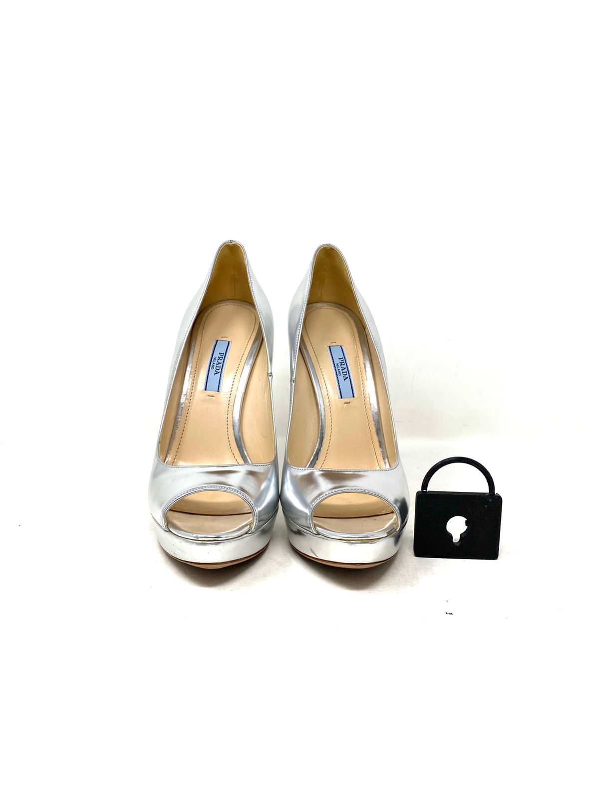 Prada Silver Pumps T38