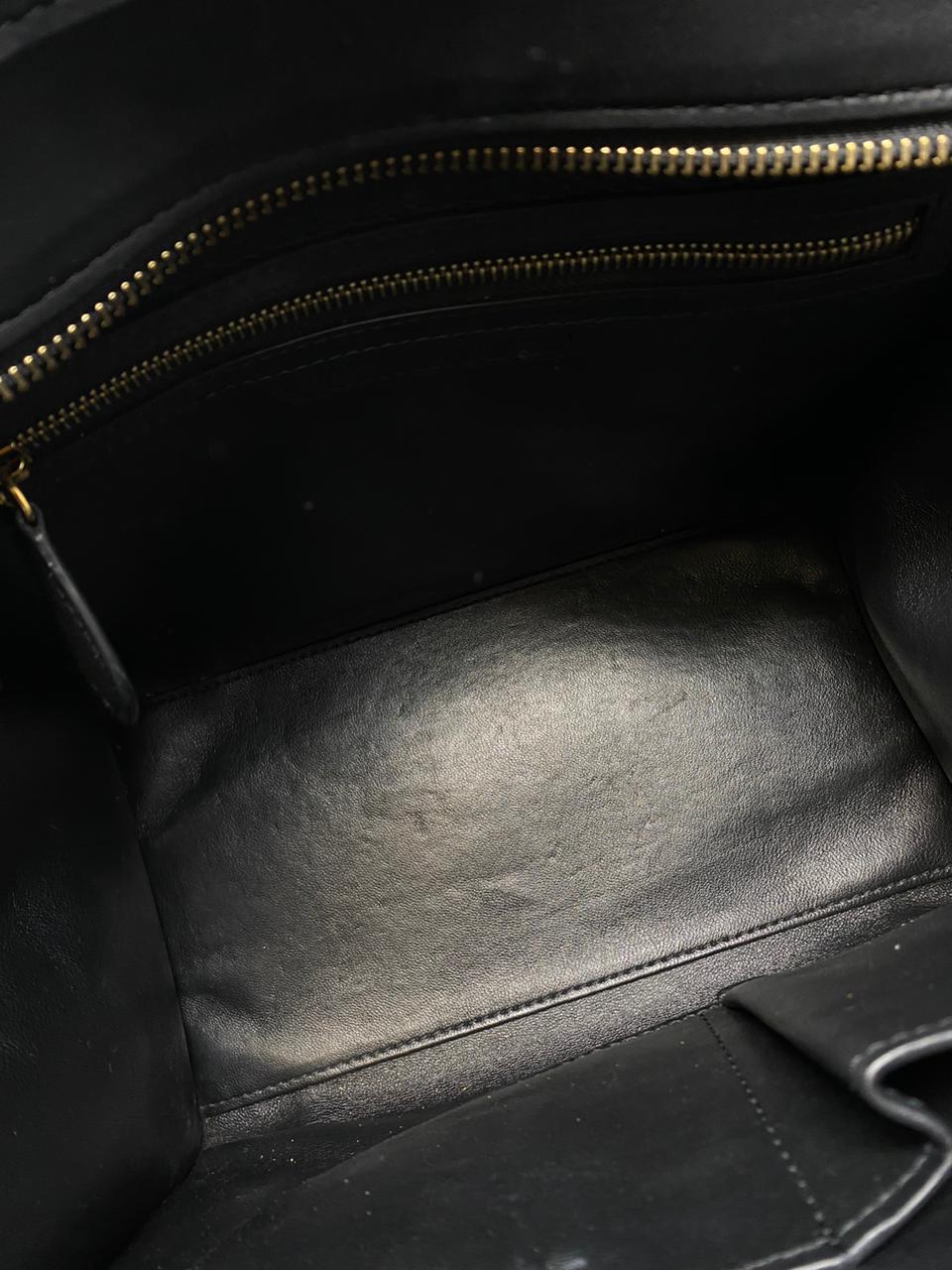 Céline Mini Luggage Tricolor